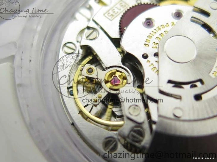 0518 Affordable Submariner Phantomlab Transparent KZF Best Edition Blue Space Dial on White Rubber Strap VR 2566